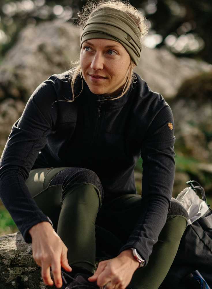 Osłona abisko lite neck gaiter-555-dark navy-uni FJALLRAVEN