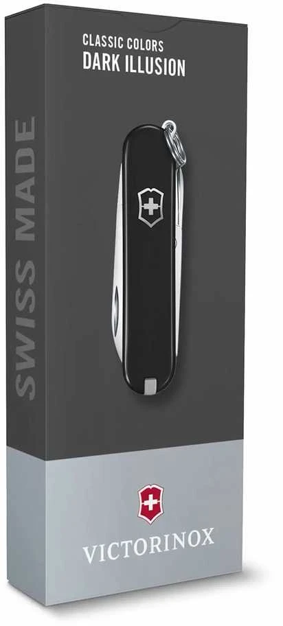 Šveicarija Peilis Victorinox Classic SD juodas with giftbox