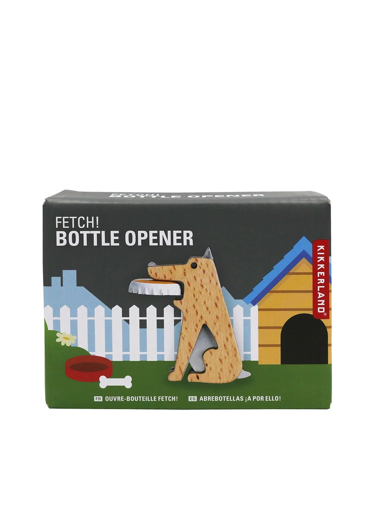 Gertuvė Kikkerland - Fetch! butelių atidarytuvas (BO25)
