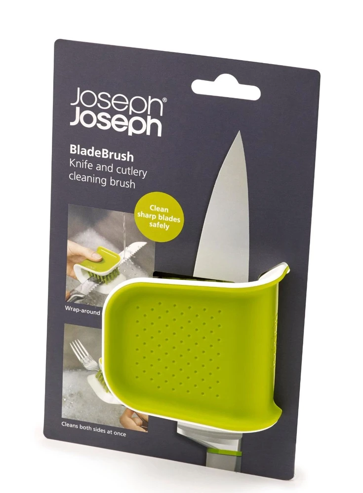 Joseph Joseph Joseph JJ-Šepetėlis do sztućców žalia BladeBrush