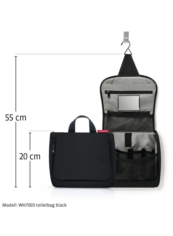 Reisenthel Toiletbag kosmetinė, smėlio spalvos, su raštu