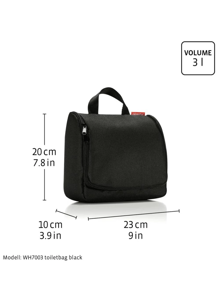 Reisenthel Toiletbag kosmetinė, smėlio spalvos, su raštu