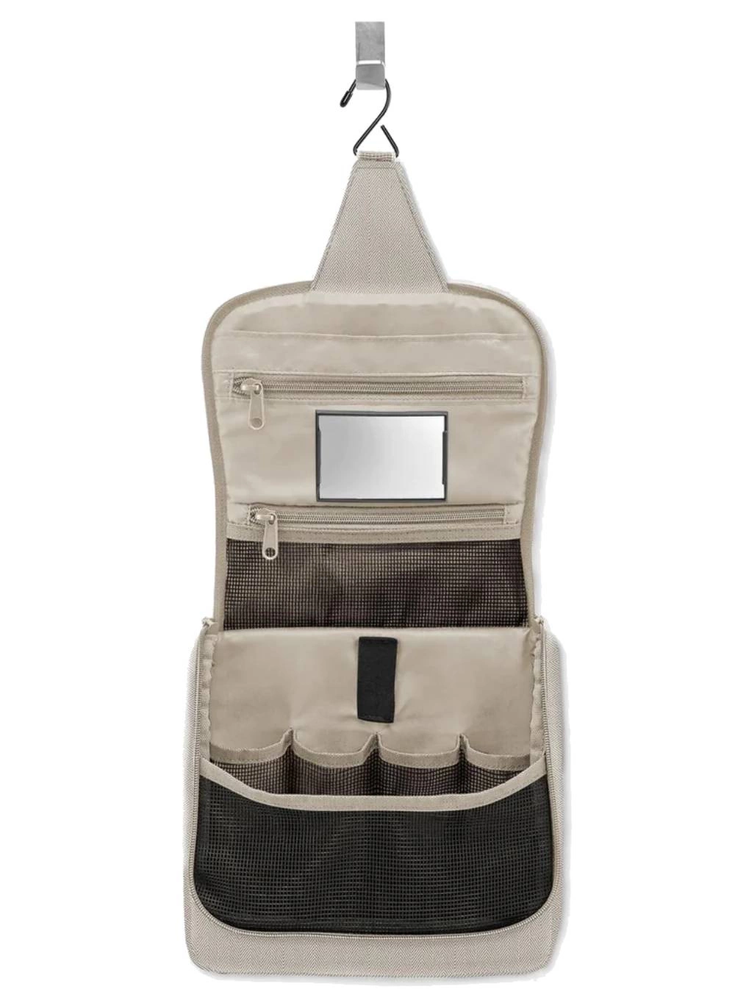 Reisenthel Toiletbag kosmetinė, smėlio spalvos, su raštu