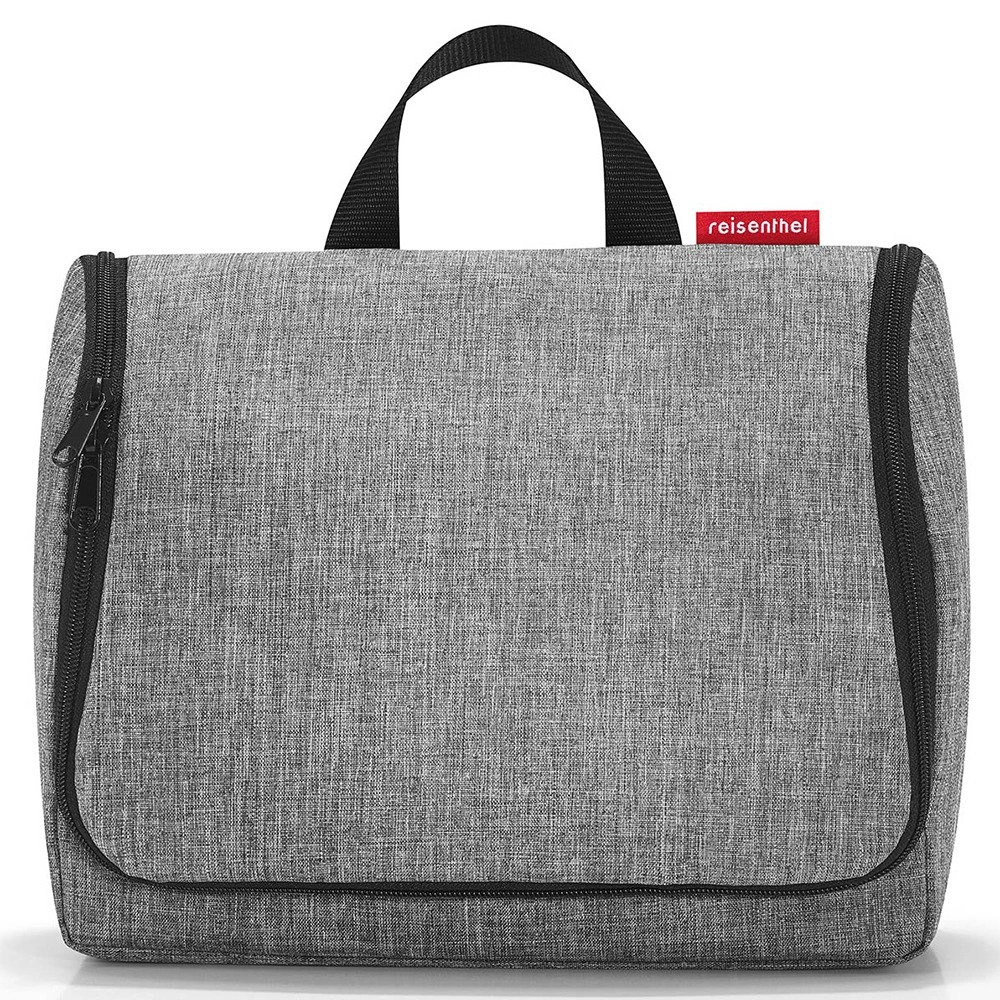 Reisenthel kosmetyczka toiletbag XL twist sidabrinis