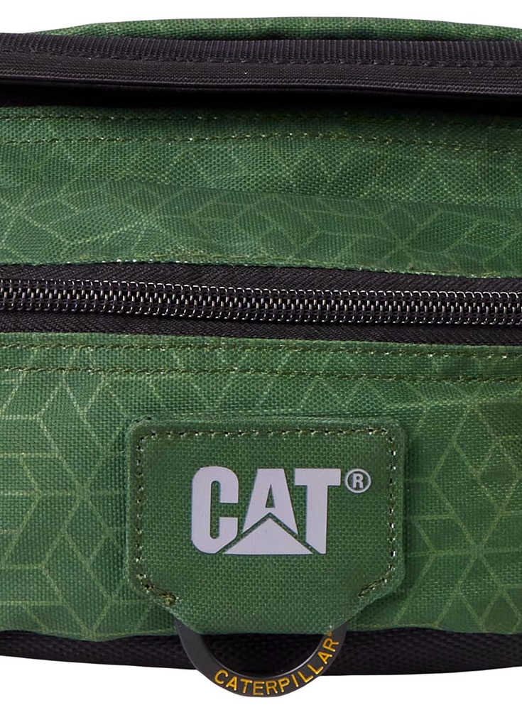 Caterpillar 84062-603 - Unisex Juoda-žalia Juosmens Rankinė