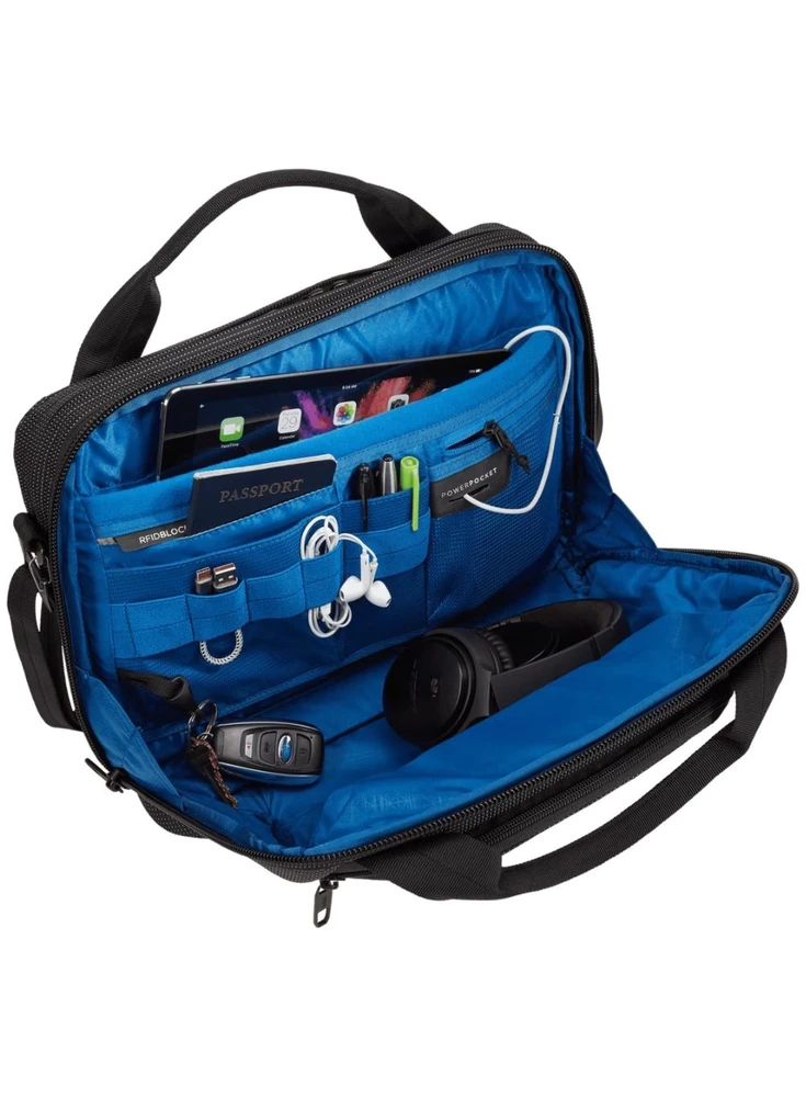 Thule | C2LB-113 | Crossover 2 | Tinka iki 13.3 " | Messenger - Briefcase | Juodas | Shoulder strap
