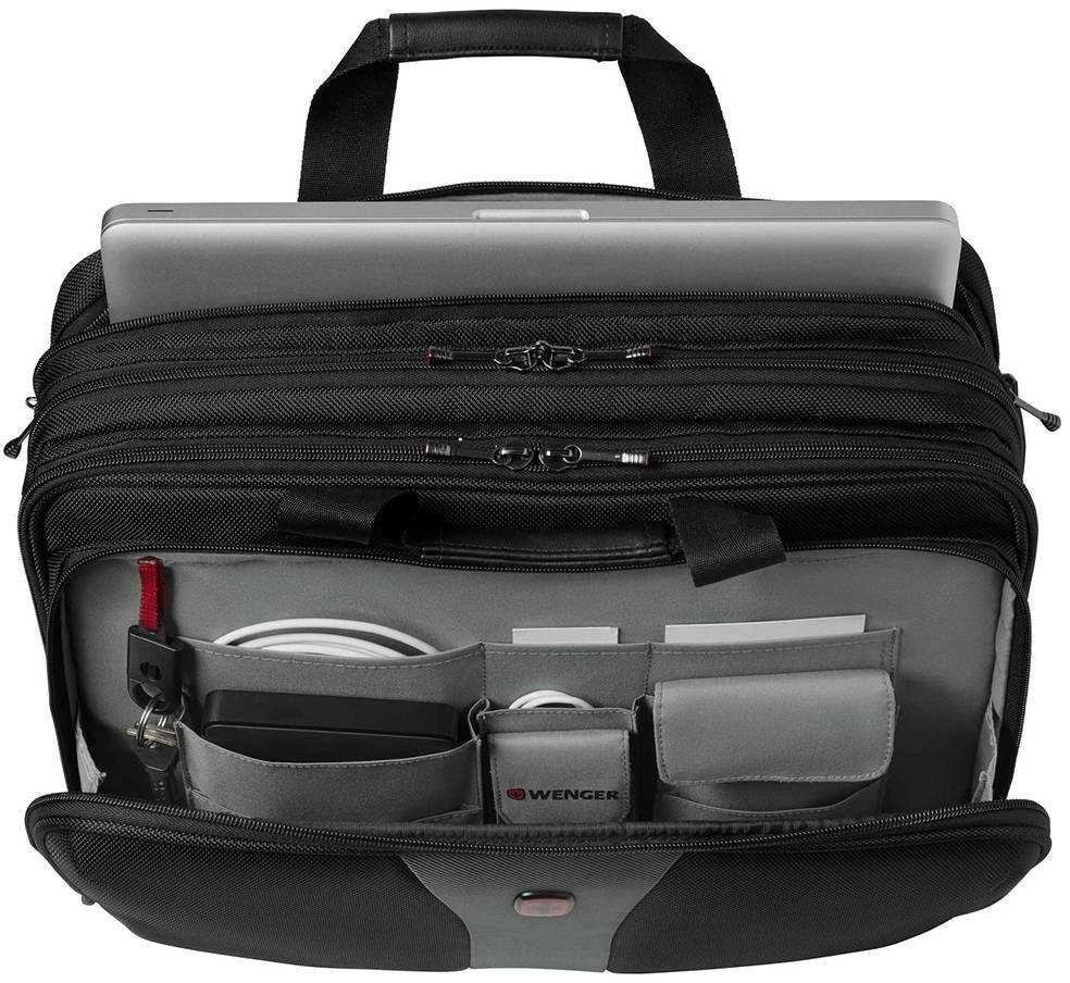 Bag for laptop WENGER legacy 600655 (17 ", juodos spalvos)