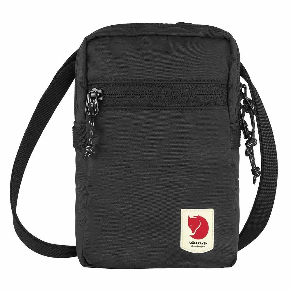 Carruzzo Fjällräven High Coast Pocket Poliamidas Juoda Unisekso stiliaus Ant peties nešiojama rankinė