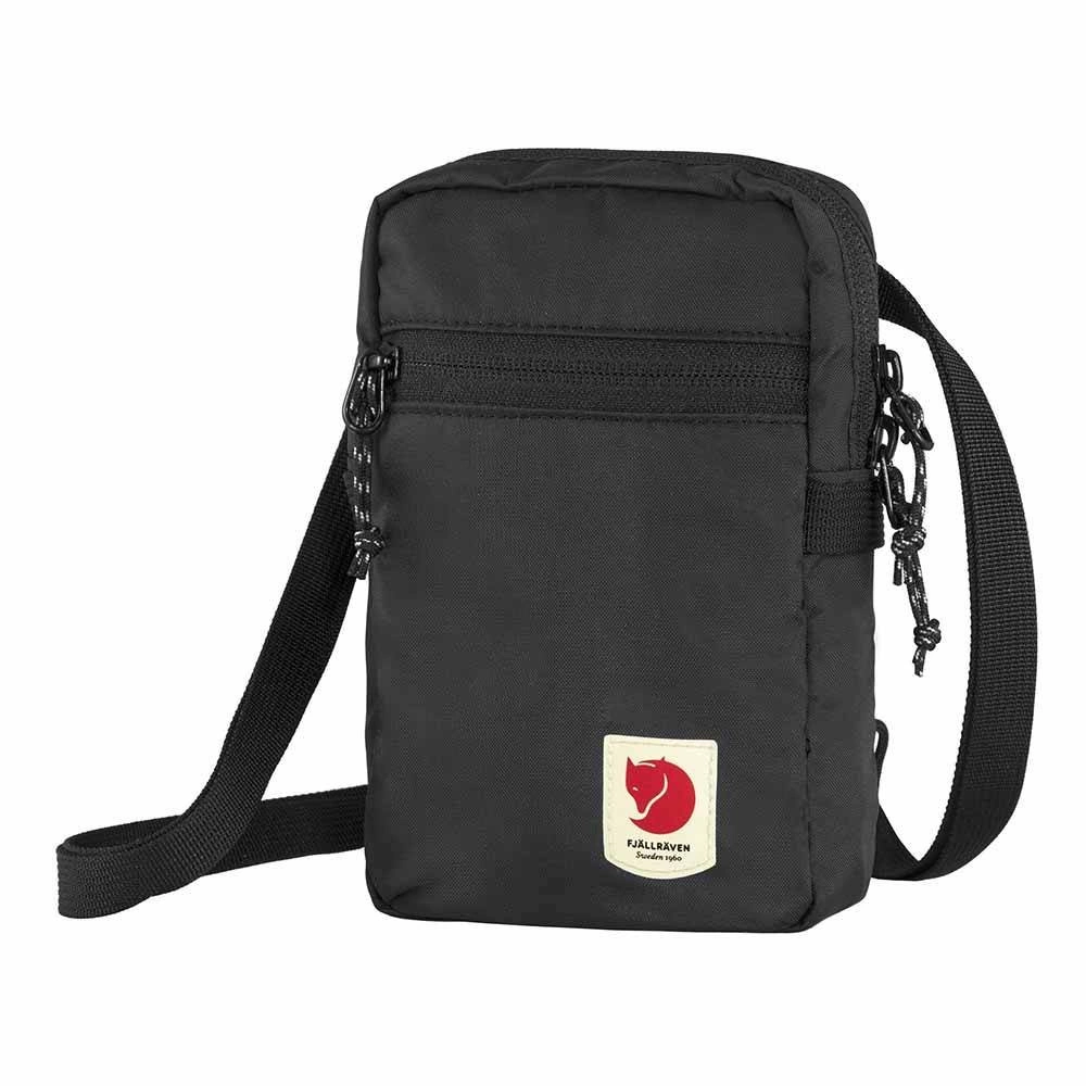 Carruzzo Fjällräven High Coast Pocket Poliamidas Juoda Unisekso stiliaus Ant peties nešiojama rankinė