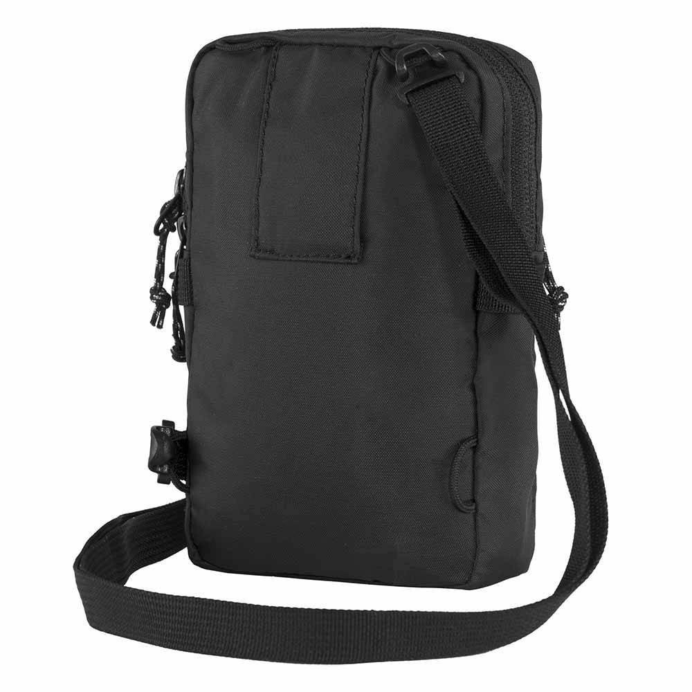 Carruzzo Fjällräven High Coast Pocket Poliamidas Juoda Unisekso stiliaus Ant peties nešiojama rankinė