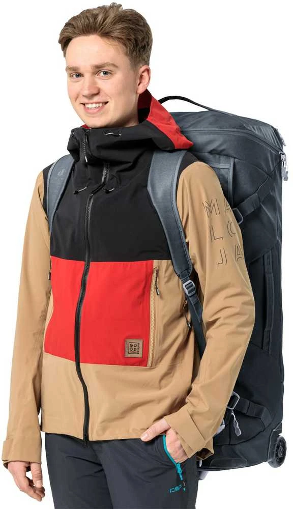 Kelioninis krepšys su ratukais Deuter Duffel Pro Movo 90 - Juoda