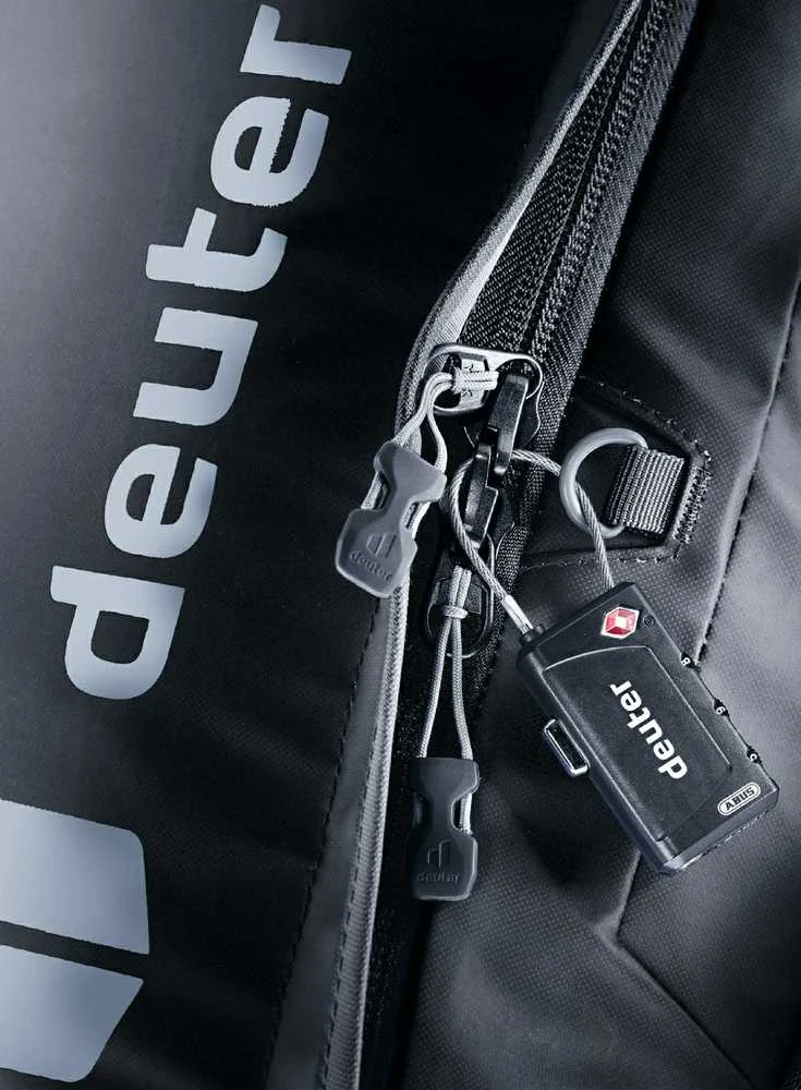 Kelioninis krepšys su ratukais Deuter Duffel Pro Movo 90 - Juoda