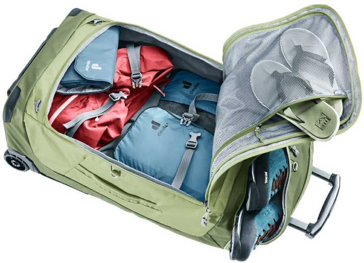 Deuter Duffel Pro Movo 60 mineral-grove kelioninė tašė