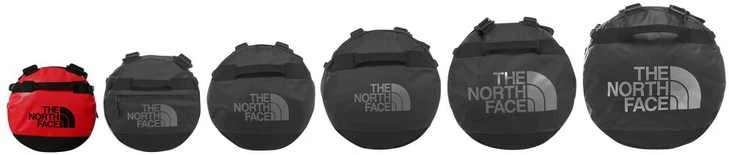 TNF The North Face NF0A52SS krepšys daiktams 31 L Nailonas, Poliesteris Juoda, Raudona