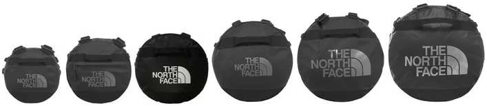TNF The North Face NF0A52SA krepšys daiktams 71 L Nailonas, Poliesteris Juoda