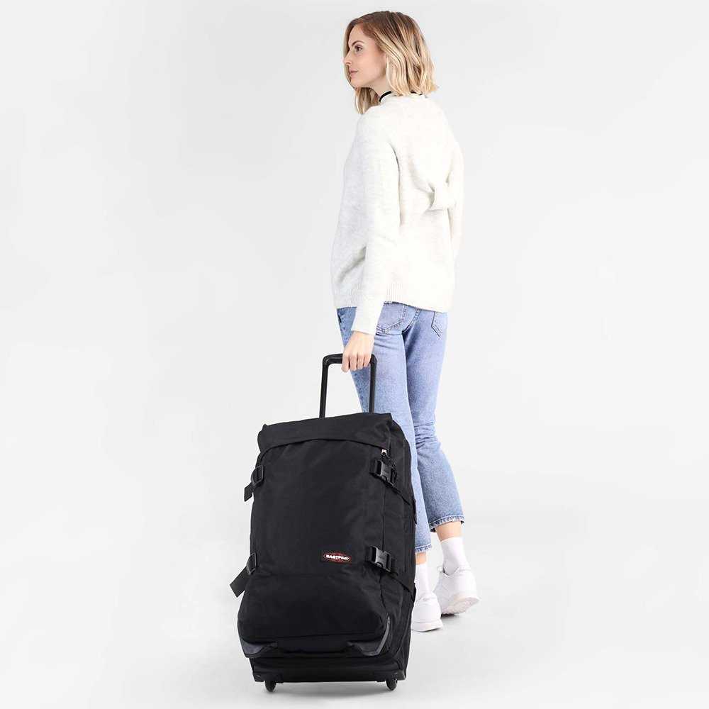 Kelioninis Eastpak Tranverz M lagaminas juodas vienas dydis (EK00062L008)