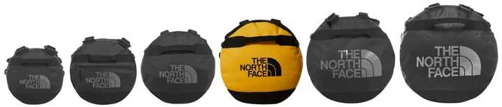 TNF The North Face Base Camp Duffel L krepšys daiktams 95 L Poliesteris Juoda, Geltona