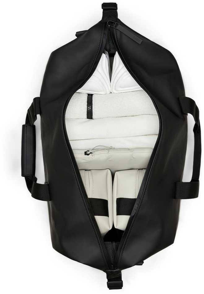 Kelioninis Bez Marki Rains Hilo Weekend Bag W3 kelioninė rankinė, juoda