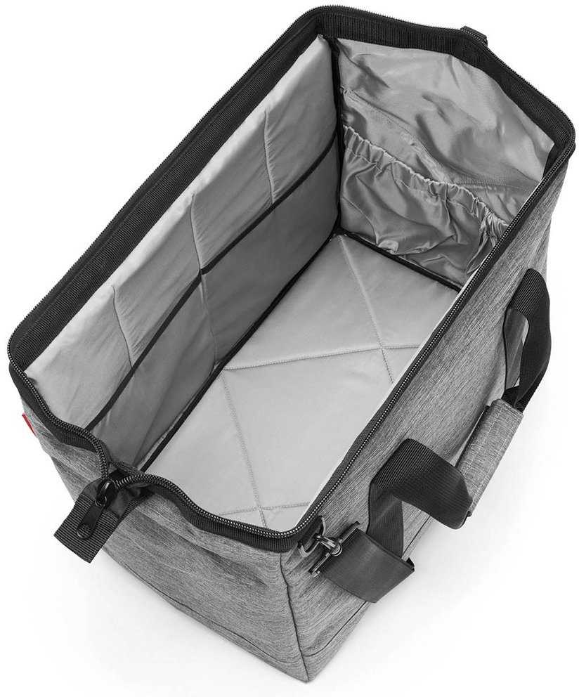 Kelioninis Reisenthel Allrounder L kelioninė rankinė, 30l, poliesteris, Twist Sidabrinis