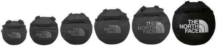 TNF The North Face Base Camp krepšys daiktams 150 L Nailonas, Poliesteris Juoda