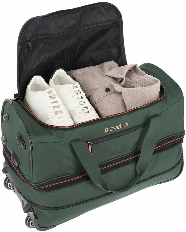 Travelite Basics plešiamas kelioninis krepšys ant ratukų 64l