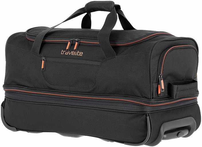 Kelioninis Travelite Basics S 64L plečiamas krepšys ant ratukų