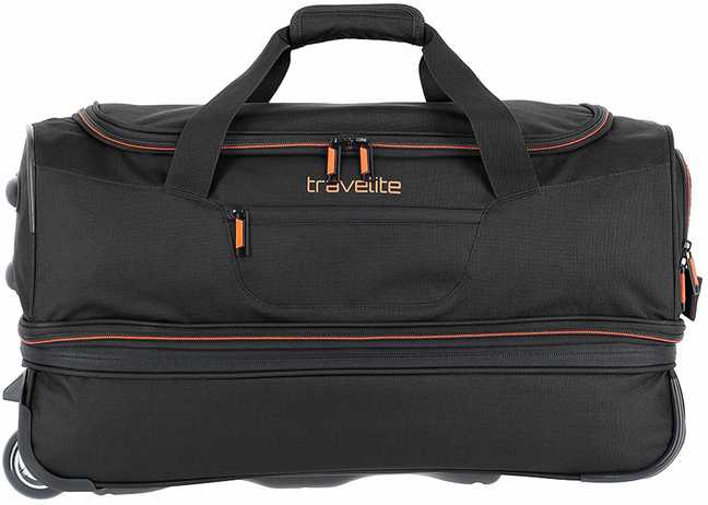 Kelioninis Travelite Basics S 64L plečiamas krepšys ant ratukų