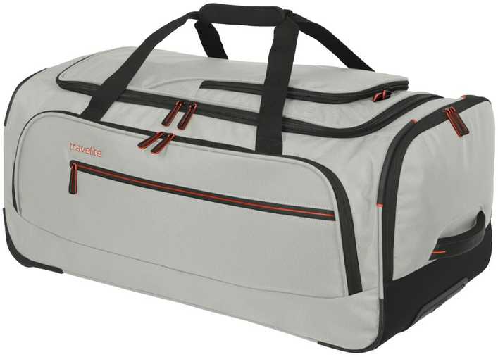 Kelioninis Kelioninė lagaminas ant ratukų Travelite Crosslite M 69cm Pilkas