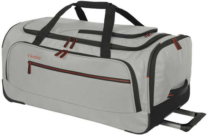 Kelioninis Kelioninė lagaminas ant ratukų Travelite Crosslite M 69cm Pilkas