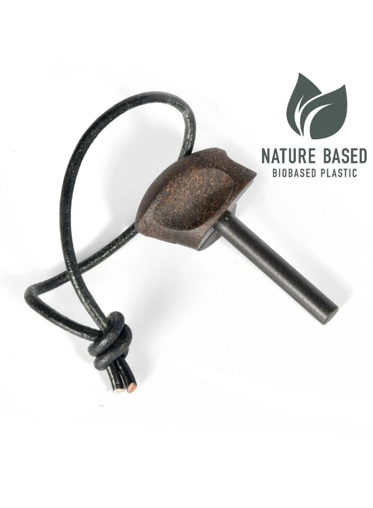 Light My Fire Pritemdykite „My Fire Tinder“. FireKnife Bio Cocoshell peiliui