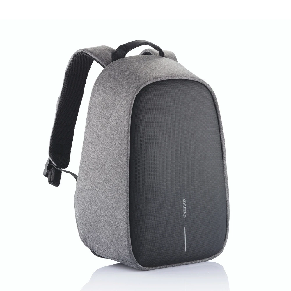 Kuprinė nešiojamam kompiuteriui XD Design Anti-Theft Bobby Hero Small Grey, pilka, 11.5 l