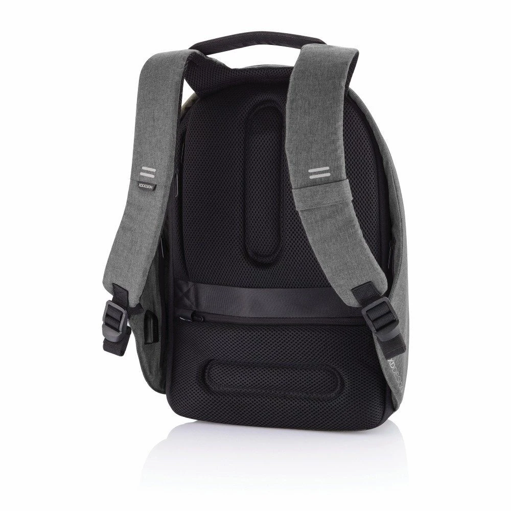 Kuprinė nešiojamam kompiuteriui XD Design Anti-Theft Bobby Hero Small Grey, pilka, 11.5 l