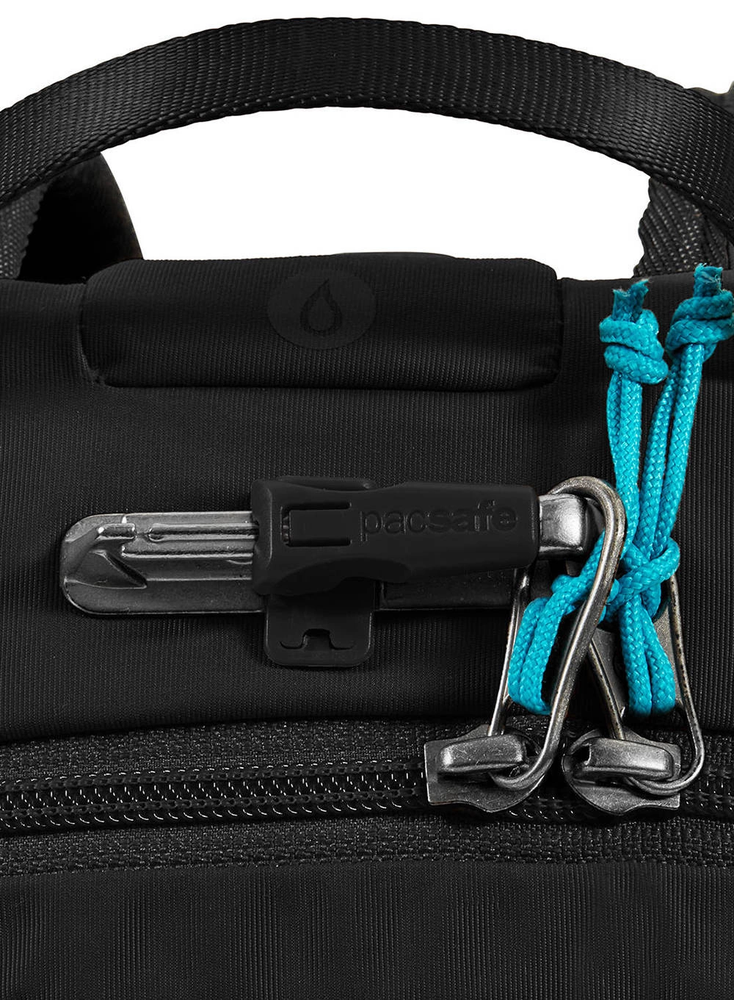 Pacsafe Eco 18L kuprinė ECONYL® juoda