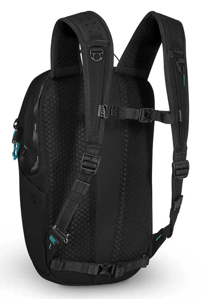 Pacsafe Eco 18L kuprinė ECONYL® juoda