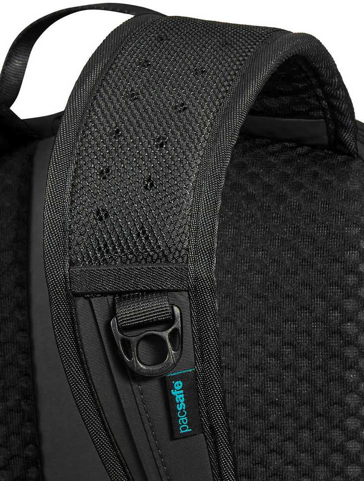 Pacsafe Eco 18L kuprinė ECONYL® juoda