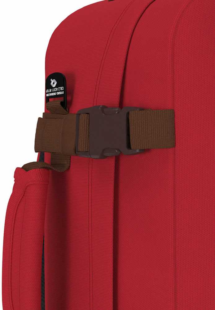 "Krepšys Cabin Zero Classic 28L - CABINZERO - Londono Raudona - 39 cm - Atsparus - Vandens nepralaidus"