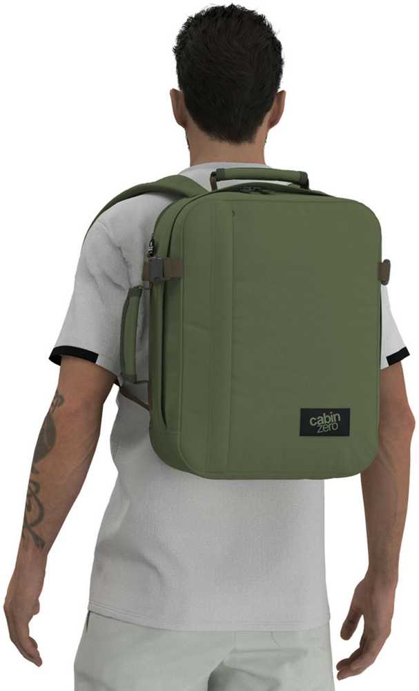 Cabinzero Classic Tech 28l kelioninis kuprinė - Chaki