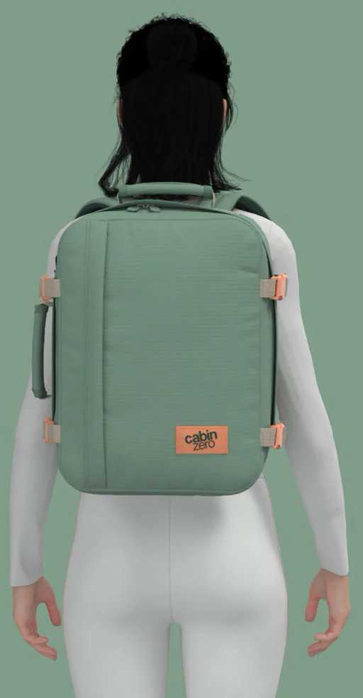 Kelioninis rankinis bagažas Cabinzero Mini 28l, 39x29.5x20cm, 640g