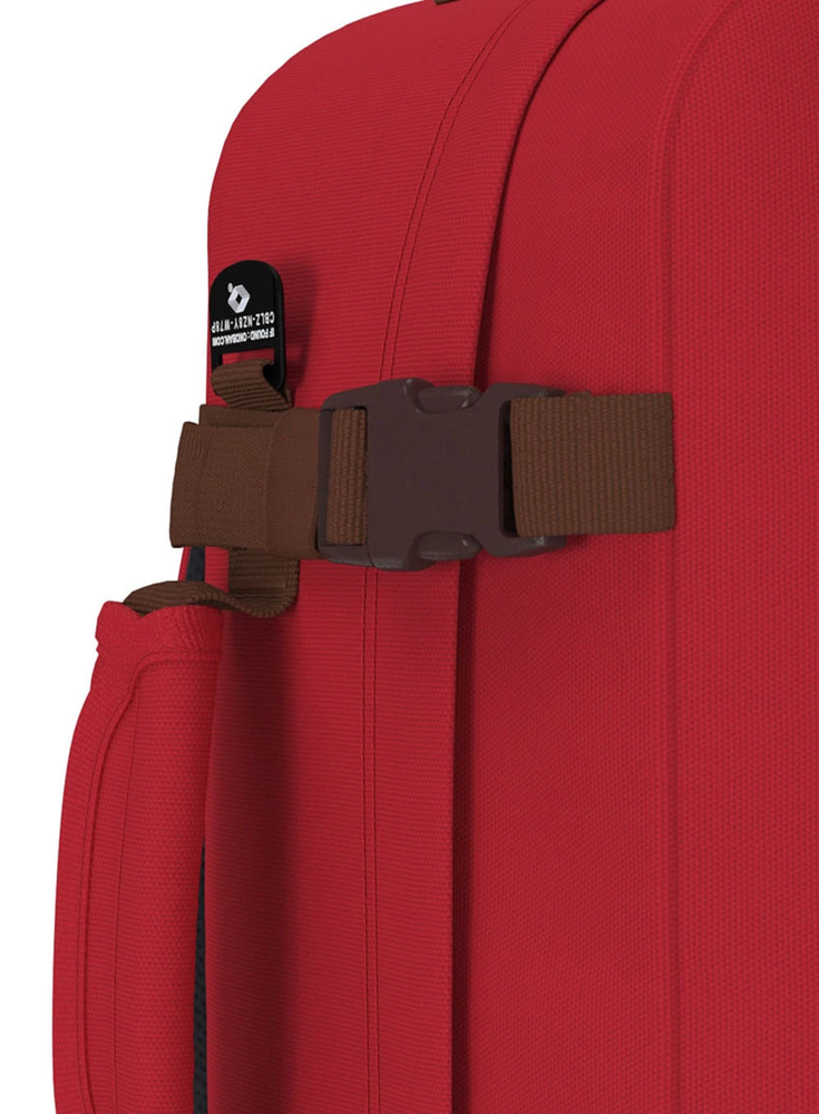 "Krepšys Cabin Zero Classic 28L - CABINZERO - Londono Raudona - 39 cm - Atsparus - Vandens nepralaidus"