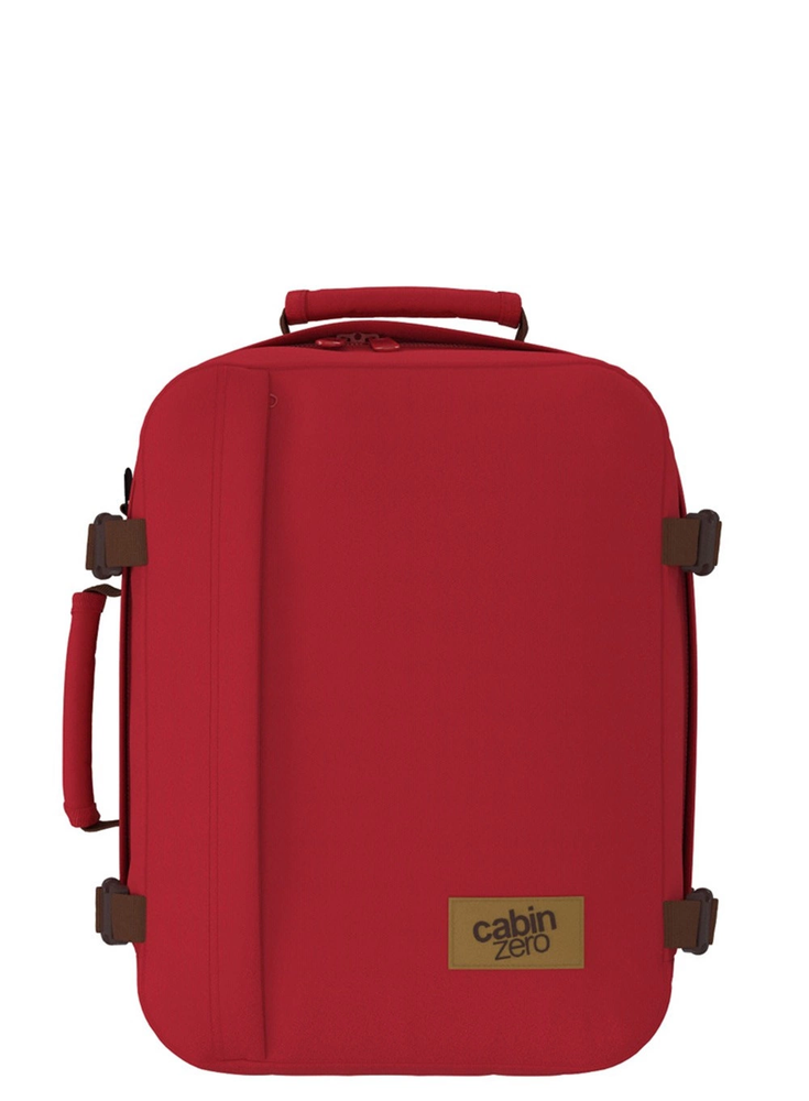 "Krepšys Cabin Zero Classic 28L - CABINZERO - Londono Raudona - 39 cm - Atsparus - Vandens nepralaidus"
