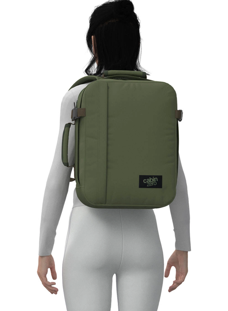 Cabinzero Classic Tech 28l kelioninis kuprinė - Chaki