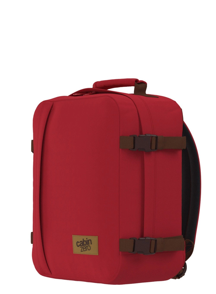 "Krepšys Cabin Zero Classic 28L - CABINZERO - Londono Raudona - 39 cm - Atsparus - Vandens nepralaidus"