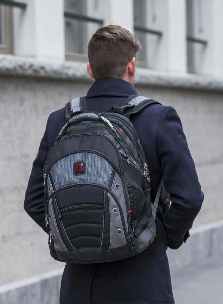 Rucksack for laptop WENGER synergy 600635 (16", juodos spalvos)