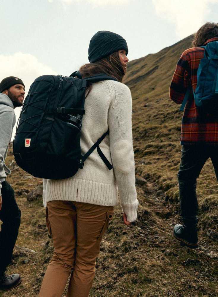 Fjallraven Skule miesto žygio kuprinė - Deep Forest