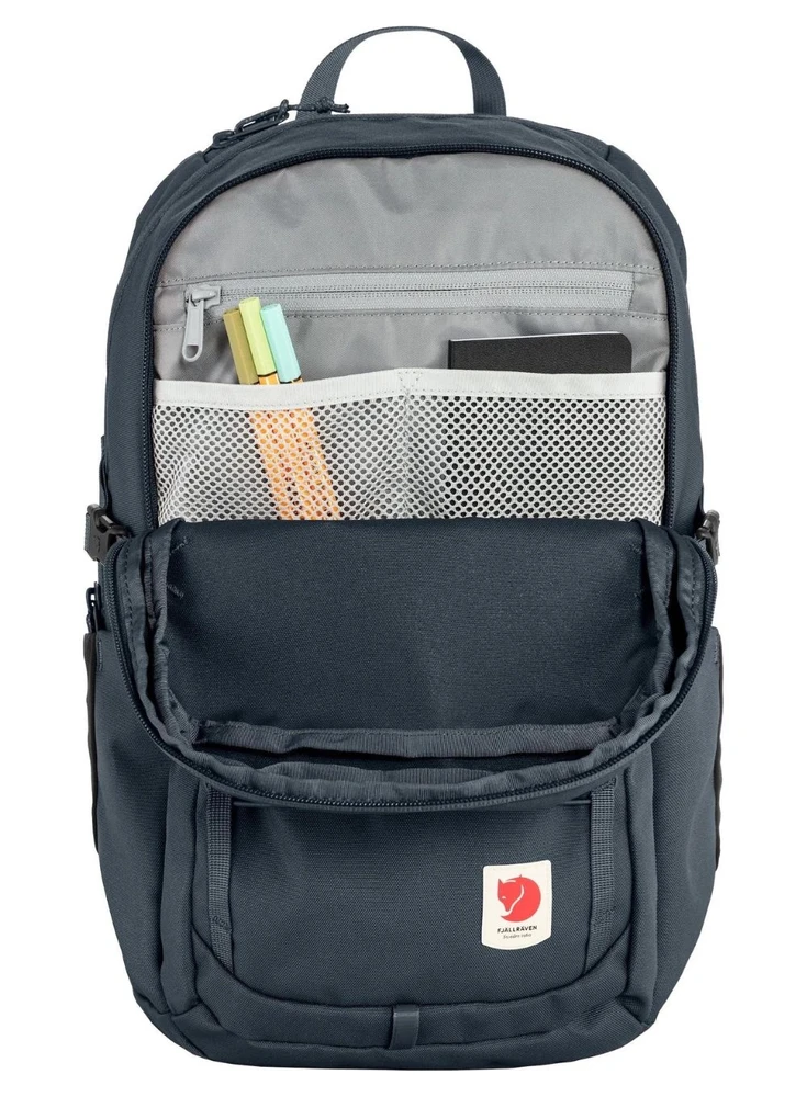 Carruzzo Fjällräven Skule 20 kuprinė Turistinė kuprinė Navy „Oxford“, Poliamidas, Poliesteris, Poliuretano laminatas (PUL)