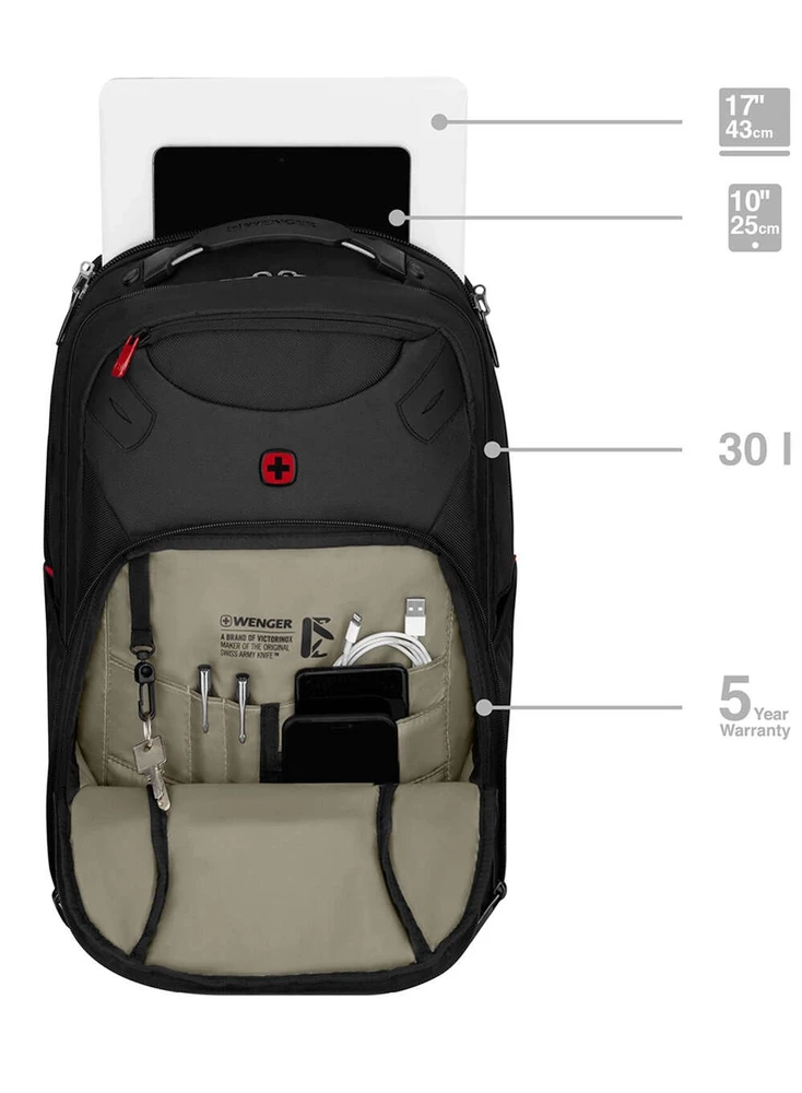 Wenger Cosmic 17" juoda