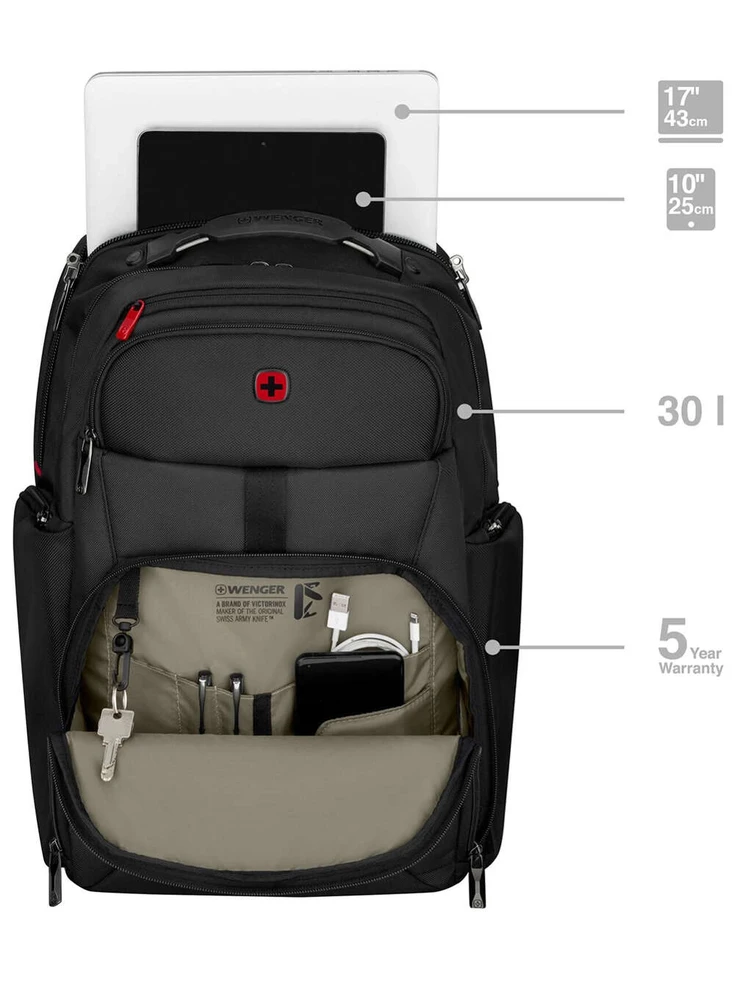 Wenger Meteor 17" juoda