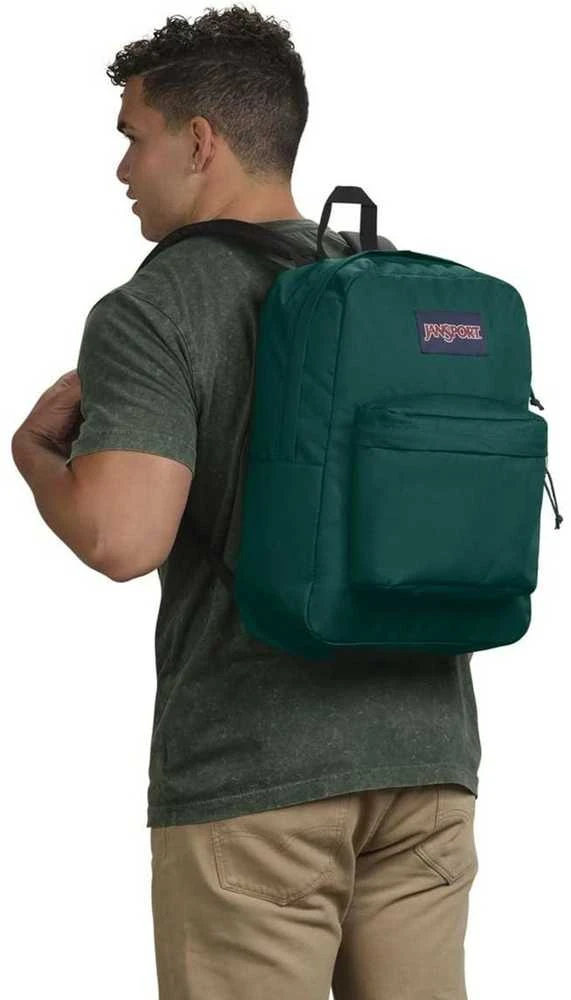 JanSport JanSport Superbreak kuprinė EK0A5BAG5J4 žalia, vieno dydžio