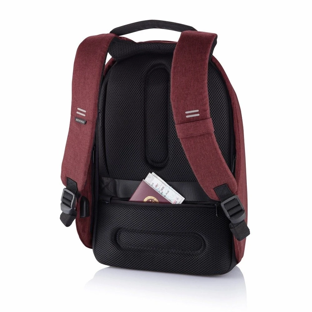 XD Design Kuprinė su apsauga nuo vagių Bobby Hero Small (Raudona)