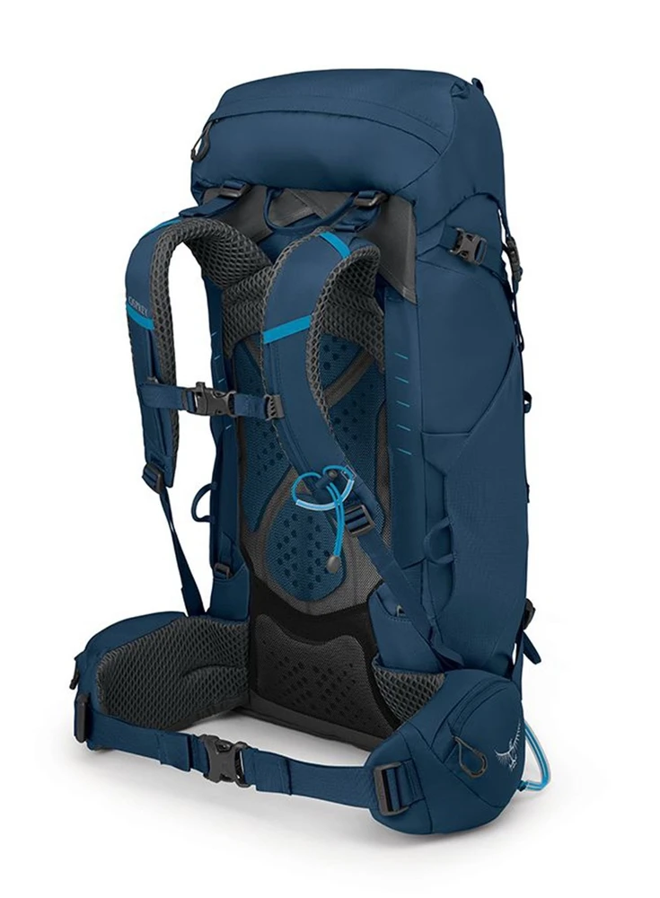 Mėlyna vyrų žygio kuprinė Osprey Kestrel 38 navy mėlynas L/XL